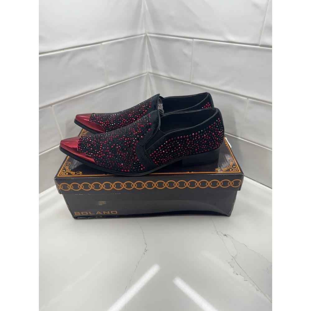 Bolano Desta Smoking Slipper Red men's 9